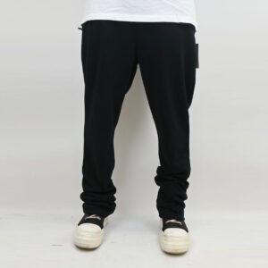 stacked fleece pant black men
